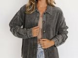 Outerwear | Wilder Corduroy Jacket Dusty Pine – Baltic Born Womens