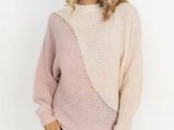 Sweaters | Chance Color Block Sweater Mauve Multi – Baltic Born Womens