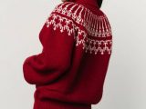 Sweaters | Evanston Turtleneck Sweater Cranberry – Baltic Born Womens