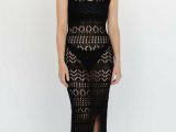 Swim | Maxine Crochet Knit Tank Dress Black – Baltic Born Womens