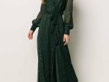 Maxi Dresses | Abigail Sparkle Gown Emerald – Baltic Born Womens