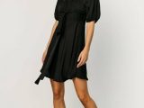 Short Dresses | Faith Mini Dress Black – Baltic Born Womens