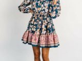 Short Dresses | Jane Short Dress Jade Multi – Baltic Born Womens